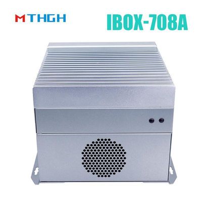 I3 6100T Quad Core Fanless Industrial Mini PC With 12V DC Power Supply And 64G SSD