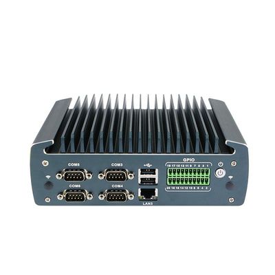 IBOX-1226 J6412 Industrial Fanless Mini PC With 32GB Ram And 12V DC Input