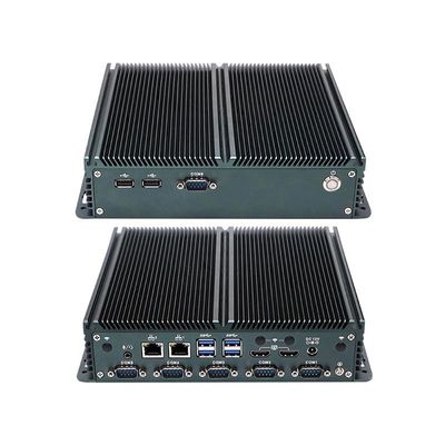 Certified IBOX-1326 Quad Core N100 Industrial Mini PC With 2*Intel I211 AT LAN