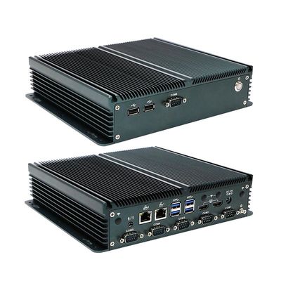 Certified IBOX-1326 Quad Core N100 Industrial Mini PC With 2*Intel I211 AT LAN