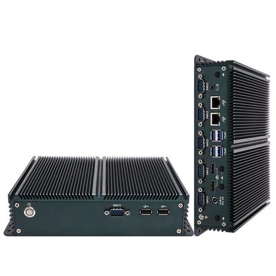 Certified IBOX-1326 Quad Core N100 Industrial Mini PC With 2*Intel I211 AT LAN