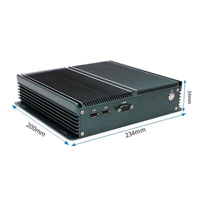 Certified IBOX-1326 Quad Core N100 Industrial Mini PC With 2*Intel I211 AT LAN