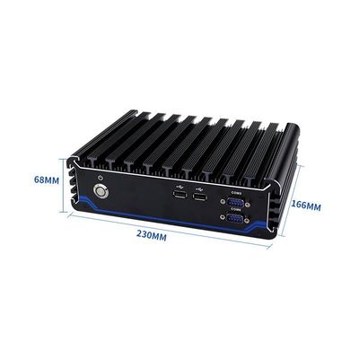 IBOX-3026 Fanless Industrial Mini PC 1135G7 Processor With CE FCC ROHS Certification