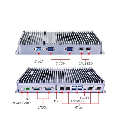 IBOX-3046 Fanless Industrial Mini PC 10110U Processor DC 9V-36V Wide Voltage Input