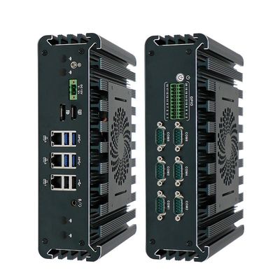 Quad Core IBOX-3126 Mini PC 3*Intel I225-V 2.5G LAN Industrial Workstation