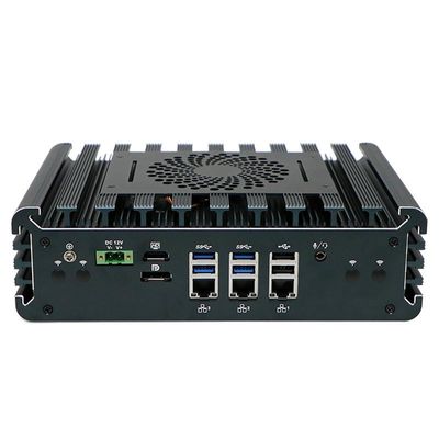 Quad Core IBOX-3126 Mini PC 3*Intel I225-V 2.5G LAN Industrial Workstation