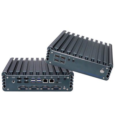 IBOX-3226 Quad Core Refresh Fanless Industrial Mini PC CE CCC FCC Class A RoHS 2.64KG