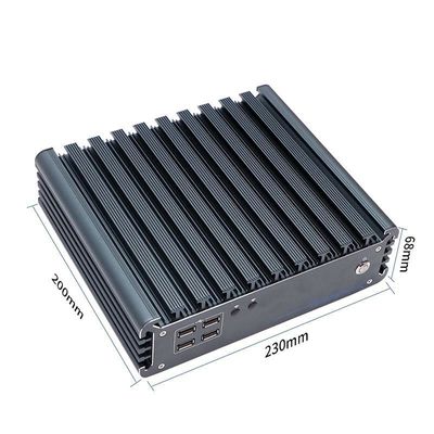 IBOX-3226 Quad Core Refresh Fanless Industrial Mini PC CE CCC FCC Class A RoHS 2.64KG