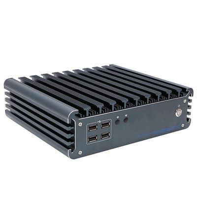 IBOX-3226 Quad Core Refresh Fanless Industrial Mini PC CE CCC FCC Class A RoHS 2.64KG