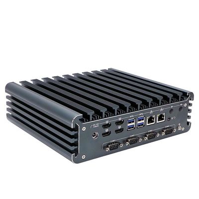 IBOX-3226 Quad Core Refresh Fanless Industrial Mini PC CE CCC FCC Class A RoHS 2.64KG