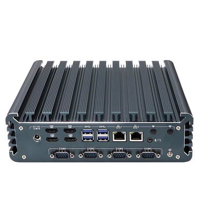 IBOX-3226 Quad Core Refresh Fanless Industrial Mini PC CE CCC FCC Class A RoHS 2.64KG