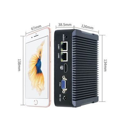 Nano-N3 Plus J1900 4 Core 8G RAM Industrial Mini PC Support OS Windows/Linux