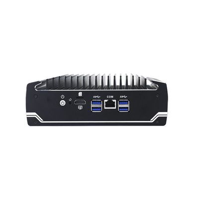 IBOX-501 N18 Fanless Industrial Mini PC Quad Core 32 GB Storage With MSATA