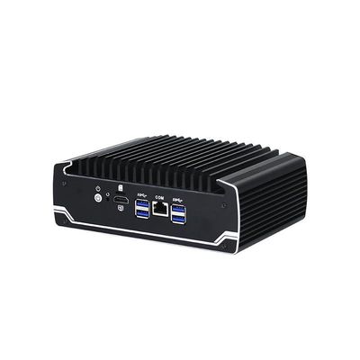 IBOX-501 N18 Fanless Industrial Mini PC Quad Core 32 GB Storage With MSATA