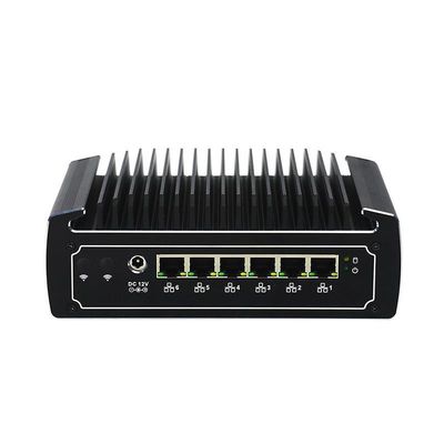 IBOX-501 N18 Fanless Industrial Mini PC Quad Core 32 GB Storage With MSATA
