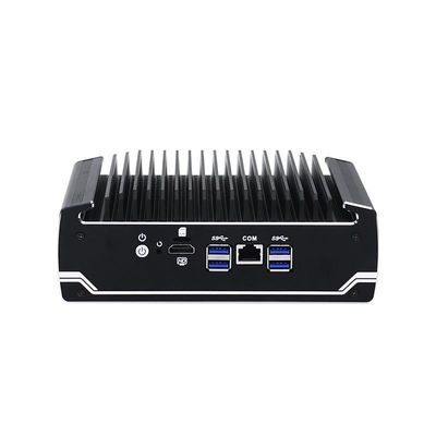 IBOX-501 N18 Fanless Industrial Mini PC Quad Core 32 GB Storage With MSATA