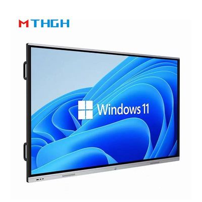 75 Inch 4K HD Conference Room Interactive Whiteboard Interactive Touch All-In-One With USB