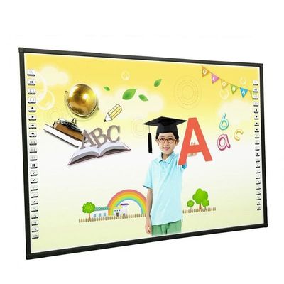 120 Inch Smart Infrared Touch Interactive Whiteboard 10 Points Response 6ms