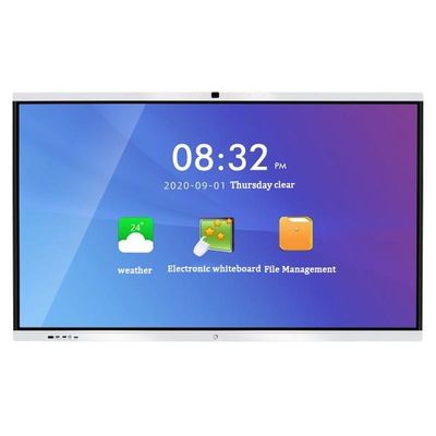 86 Inch 20-Point Digital Smart Interactive Whiteboard Tablet Infrared Android 11.0