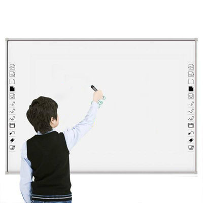 96 Inch Classroom Digital Whiteboard 10 Point Touch Smart Interactive Display