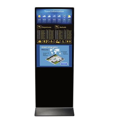 8GB Storage Floor Standing Digital Signage For Indoor Advertising