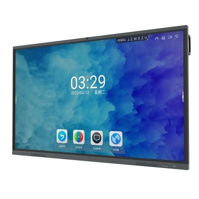 Intel I3 OPS PC Touch Screen Presentation Board , School Classroom Interactive Whiteboard