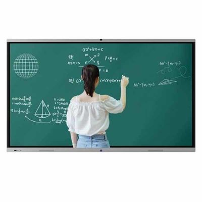 Intel I3 OPS PC Touch Screen Presentation Board , School Classroom Interactive Whiteboard
