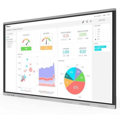 Interactive Smart Education Whiteboard 350cd/m2 Bright IR/Capacitive Touch