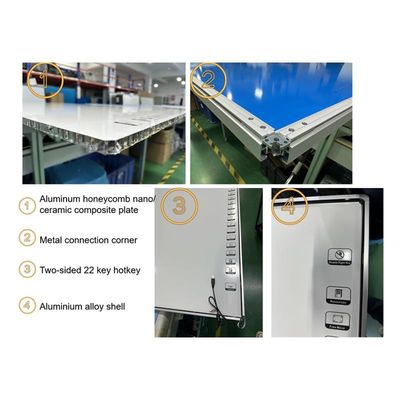 86 Inch 20 Points Infrared Touch Screen Electronic Interactive Whiteboard Smart Digital Board For School