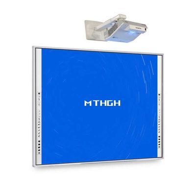 Professional 10-Point Multi Touch Interactive Smart Whiteboard With 32768x32768 Resolution