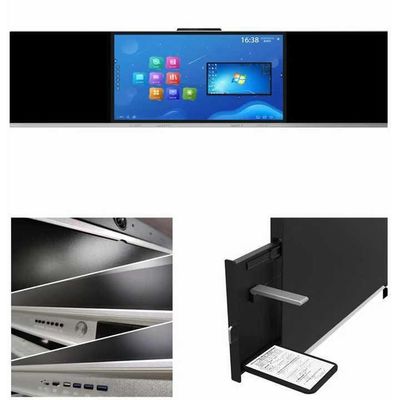 MTHGH 65 Inch 4K Flat Writing Panel Smart Digital Blackboard With 64GB Storage And 180-260V AC Input Voltage
