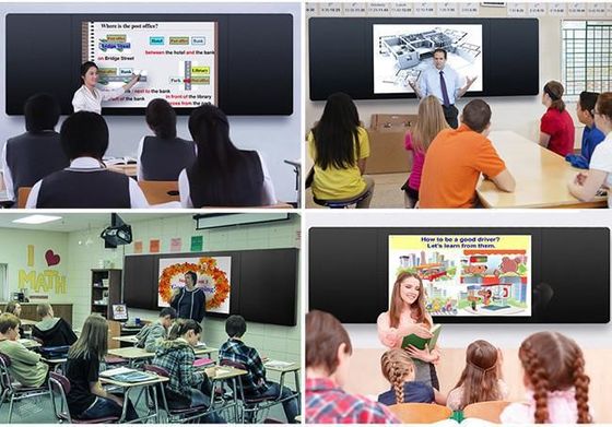 MTHGH 65 Inch 180-260V AC Input Voltage Smart Digital Blackboard with USB2.0/3.0 Interface and 4GB Ram