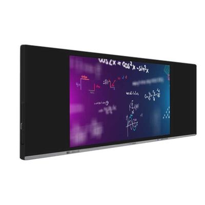 Intelligent Digital Board High Contrast Ratio 5000 1 , 86 Inch 4K Flat Writing Panel Smart Blackboard