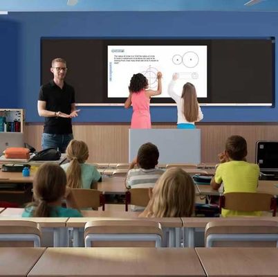 4K 86 Inch Digital Smart Whiteboard 16 9 Aspect Ratio With I3/I5/I7/I9 Processor