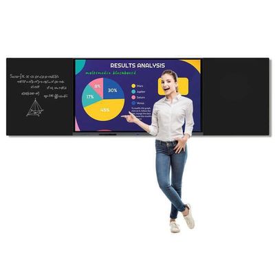 4K 86 Inch Digital Smart Whiteboard 16 9 Aspect Ratio With I3/I5/I7/I9 Processor