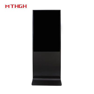 43 Inch High Definition Floor Standing Free Standing Digital Signage With Max Resolution 1920x1080