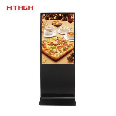 43 Inch Floor Standing Digital Signage Audio/Headphone Output And Mounting Options For OEM Suppliers