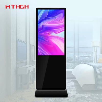 43 Inch Floor Standing Digital Signage Audio/Headphone Output And Mounting Options For OEM Suppliers