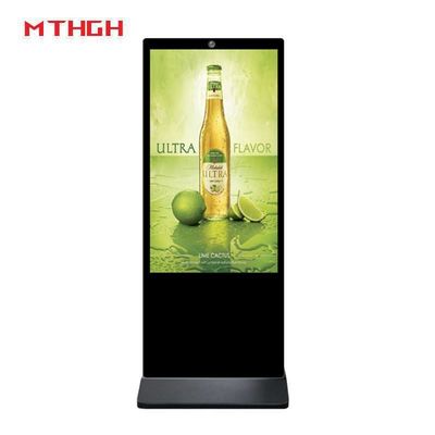 43 Inch Indoor Floor Standing Digital Signage Wi-Fi/Bluetooth/USB Connected Digital Signage