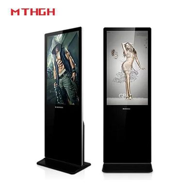 49 Inch Floor Standing Digital Display Wi-Fi/Bluetooth/USB Connectivity For Displays