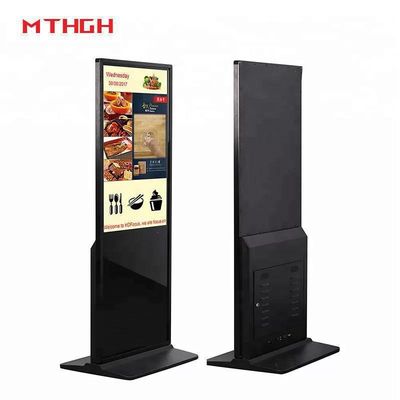 49 Inch Black Digital Signage With Wi-Fi/Bluetooth/USB Connectivity And Audio/Headphone Outputs For Optimal Audio Output
