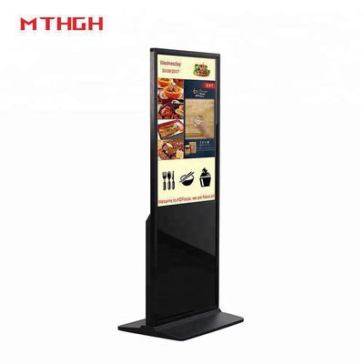49 Inch Black Digital Signage With Wi-Fi/Bluetooth/USB Connectivity And Audio/Headphone Outputs For Optimal Audio Output