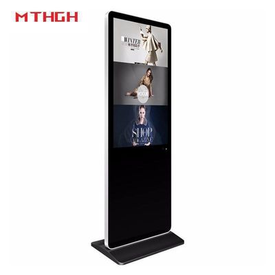 49 Inch Black Digital Signage With Wi-Fi/Bluetooth/USB Connectivity And Audio/Headphone Outputs For Optimal Audio Output