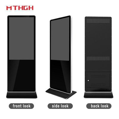 49 Inch 1080 P Resolution Floor Standing Digital Signage With 8GB Storage And Wi-Fi/Bluetooth/USB Connectivity