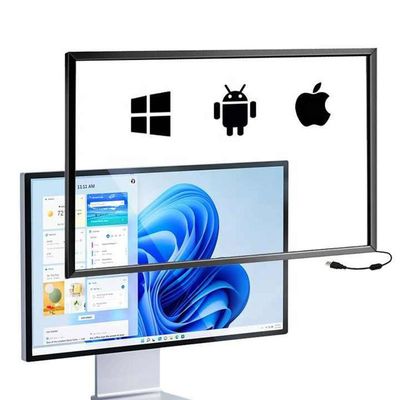 55 Inch Upgrade Your Business With Infrared Touch Screen -30C- 80C Operating Range