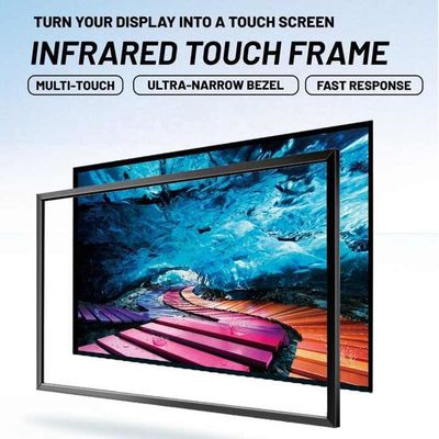 55 Inch Upgrade Your Business With Infrared Touch Screen -30C- 80C Operating Range