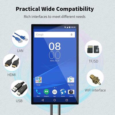 1920x1080/3840x2160 High Resolution Wall Mounted Digital Signage For Welcome Display