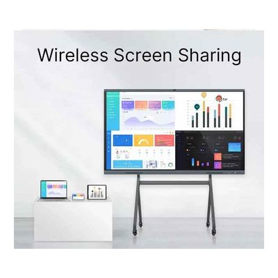 Interactive Whiteboard Collaborative Touch Screen Presentation Board With Dp Interface And High Contrast