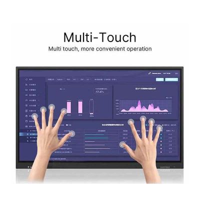 Touch Screen Presentation Board With Built-In 13MP Camera And Long-Lasting Life Time Of ≥50000 Hours