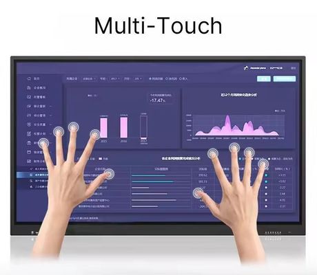 Interactive Whiteboard For School Classroom Touch Screen Presentation Board With Life Time ≥50000 Hours And Easy Installation